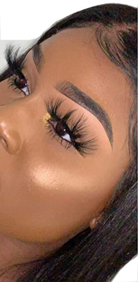 Our 3D Dramatic Lashes are  light weight, bold and fit for a Queen. Reusable up to 15-25 times.